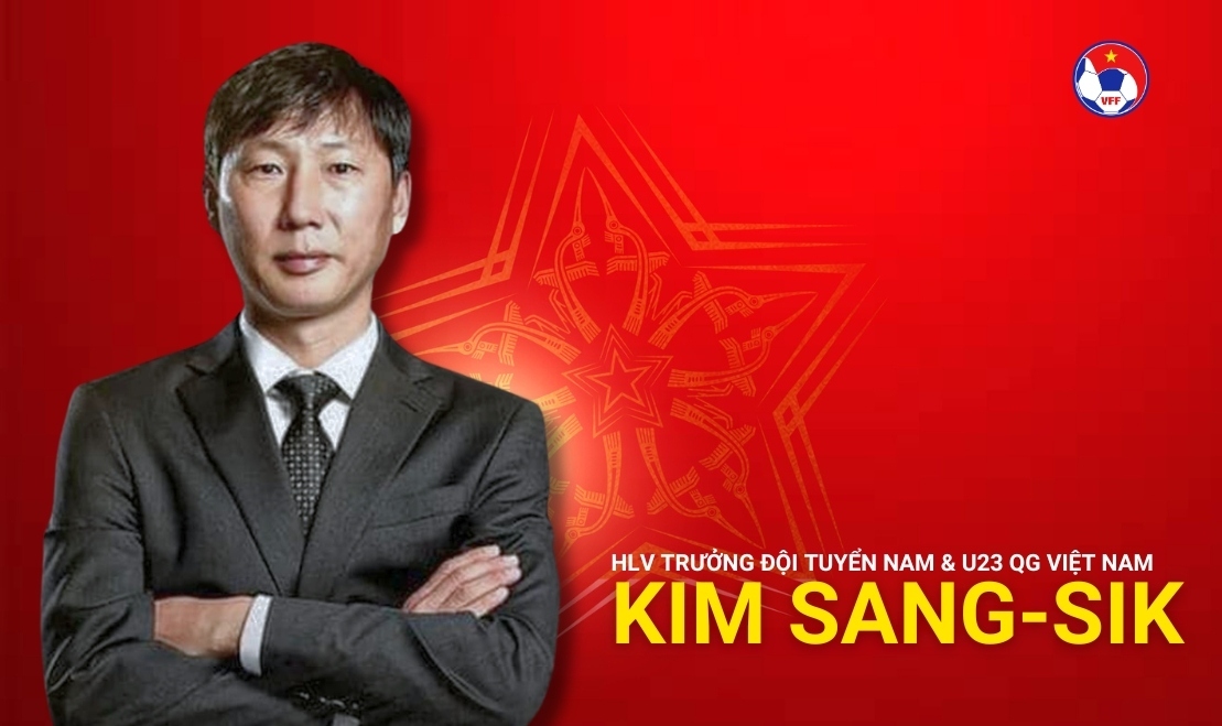 Kim Sang-sik picked as head coach of Vietnam football teams